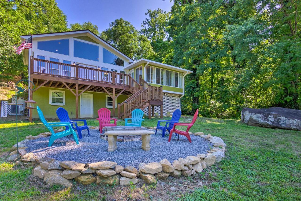 Unique Chimney Rock Cottage With Breathtaking Views Lake Lure Exteriér fotografie
